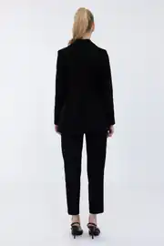 MONO KAPAMA FİT METAL DÜĞME DETAYLI BLAZER CEKET 3
